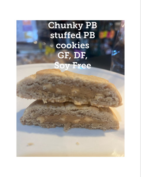 6-pack Stuffed Gluten Free Cookies (the non-cheesecake cookies can be shipped)