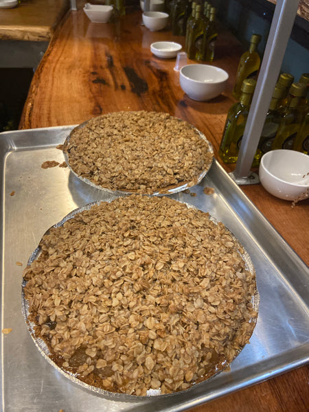 10” Fruit Crisp Pie (Gluten-free, Vegan) (Local pick-up only)