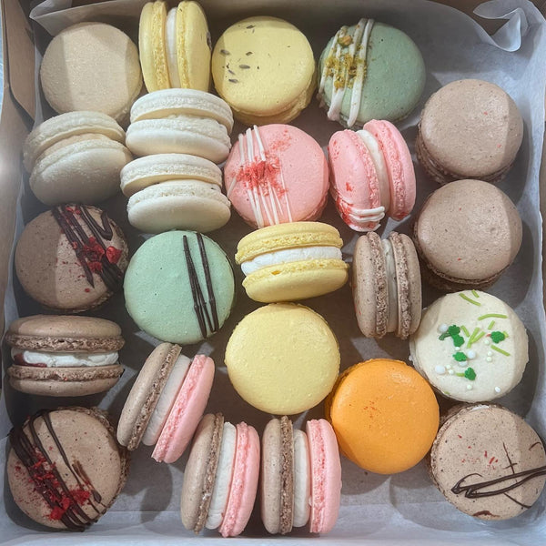 French Macaron Variety Packs (All are GF / Dye Free / Soybean Free) Local pick up only